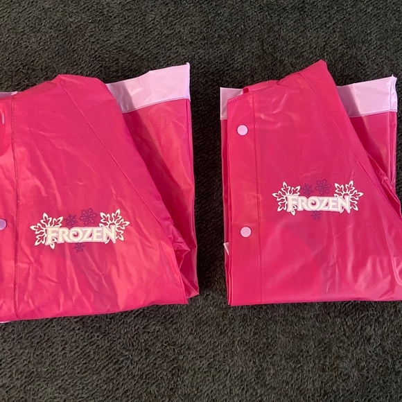 Girls Disney Frozen Rain Jackets - Picture 5 of 6